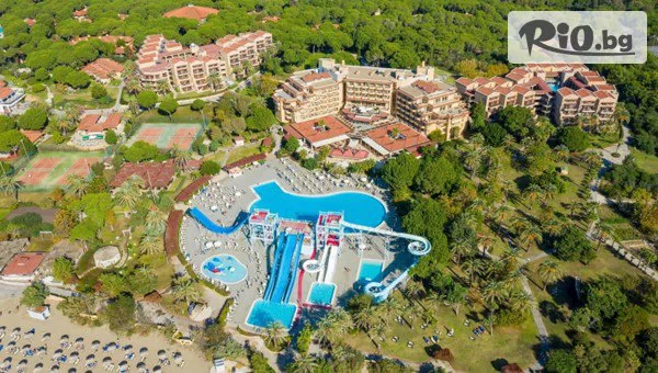 Късно Лято 2026 в Asteria Family Resort Belek 5*, Белек! Септември и Октомври - 7 ULTRA All Inclusive нощувки + басейн и водни пързалки, с полет от София