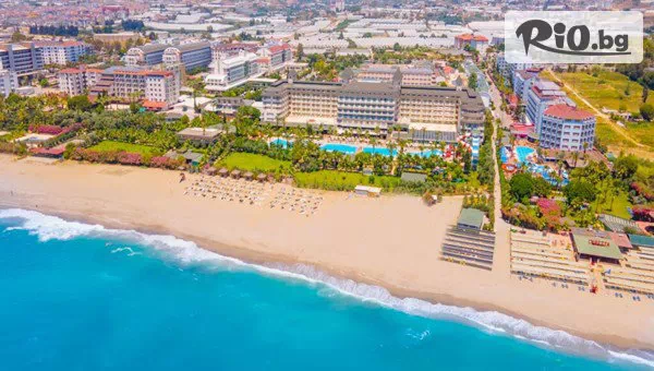 Почивка на първа линия в MC Arancia Resort Hotel 5*, Алания! 7 Ultra All Inclusive нощувки с полет от София през Септември, Октомври